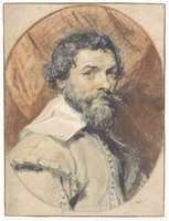 O 026
<br/>
Mansportret in ovaal
<br/>
<em>Rubens, Peter Paul (1577-1640) - oude attr.</em>